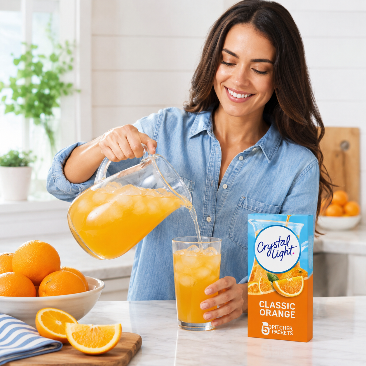 Crystal Light Classic Orange Drink Mix