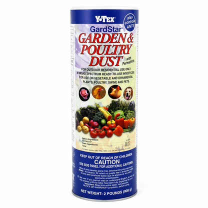 Y Tex Corp Garden Poultry Dust 2lb Garden Poultry Dust