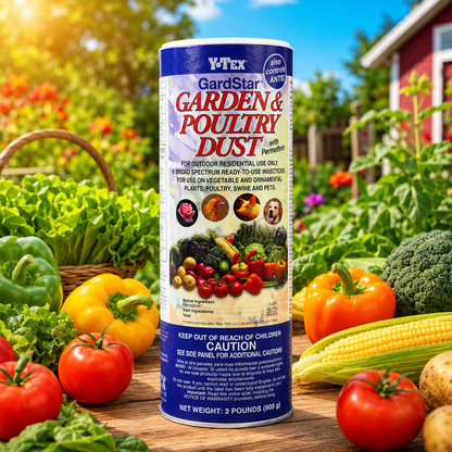Y Tex Corp Garden Poultry Dust 2lb Garden Poultry Dust