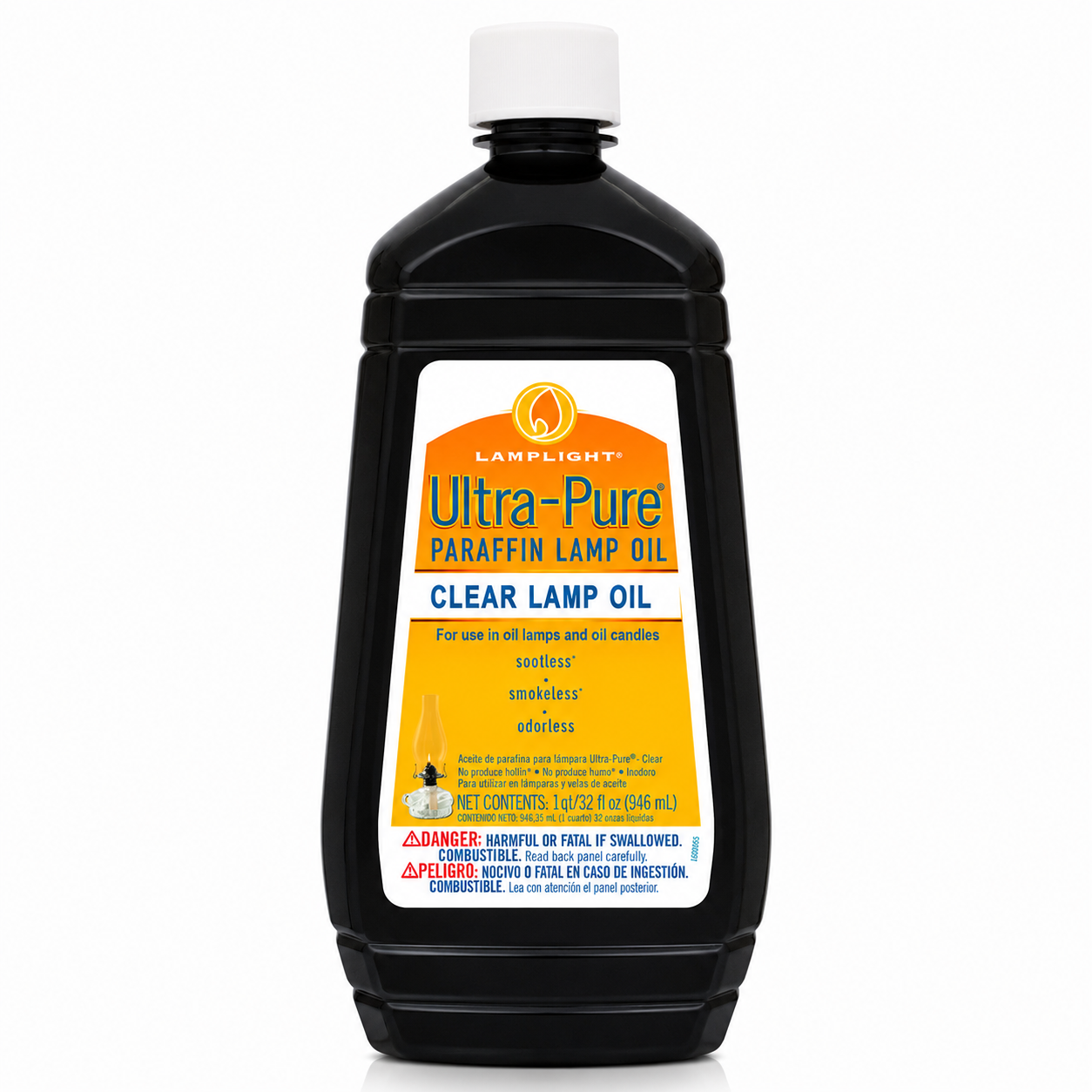 Lamplight Farms Ultra Pure Clean Burn Lamp Oil Clear . 32 oz
