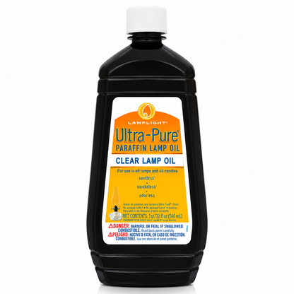 Lamplight Farms Ultra Pure Clean Burn Lamp Oil Clear . 32 oz