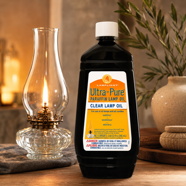 Lamplight Farms Ultra Pure Clean Burn Lamp Oil Clear . 32 oz