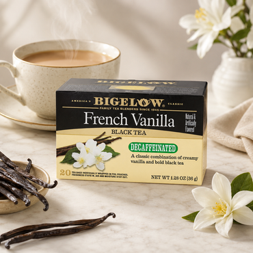Bigelow Tea Decaffeinated French Vanilla Bag 20 ct 1.28 oz