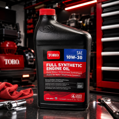 Toro Full Synthetic SAE 10W 30 4 Cycle Engine Oil 32 Ounce