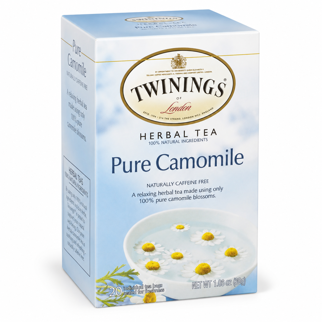 Twinings of London Pure Camomile Herbal Tea Bags 20 ct