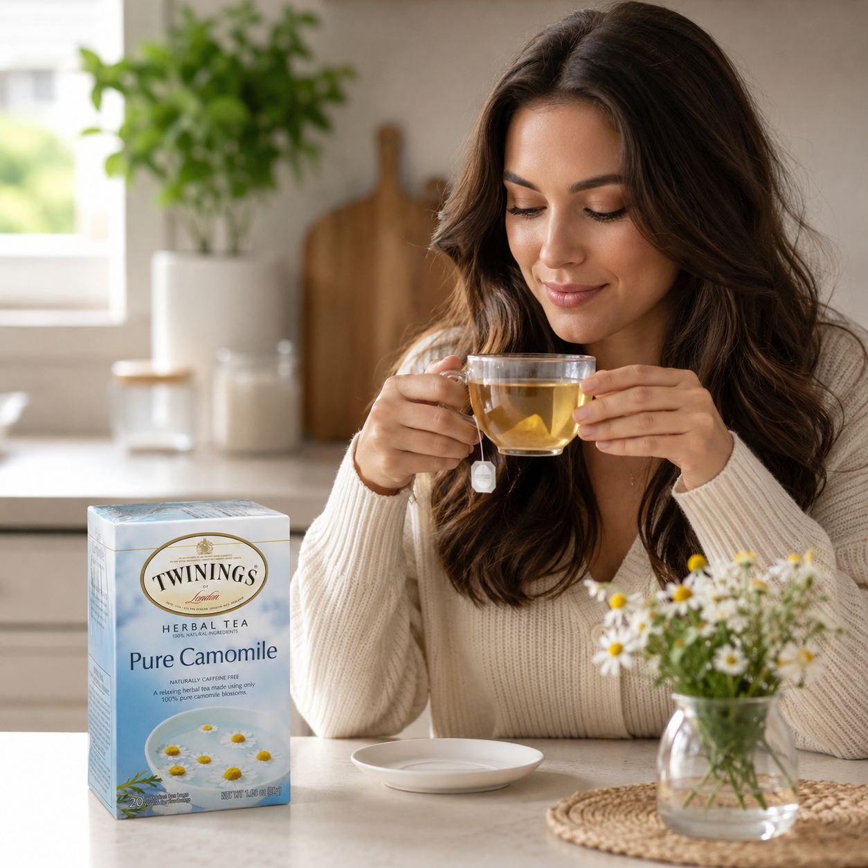 Twinings of London Pure Camomile Herbal Tea Bags 20 ct