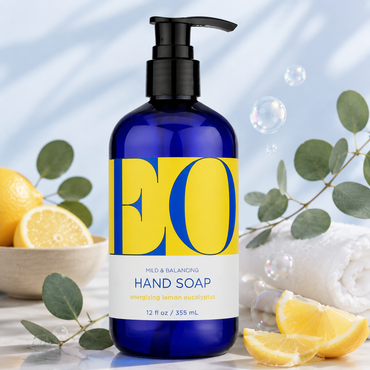 Eo Hand Soap Lemon Eucalyptus 12 Fl Oz