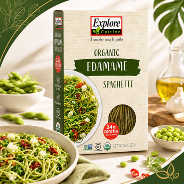 Explore Cuisine Organic Edamame Spaghetti Easy to Make Pasta High 8 oz