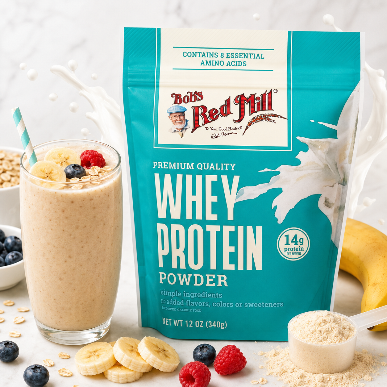 Bob's Red Mill All Natural Whey Protein Powder 12 Ounce