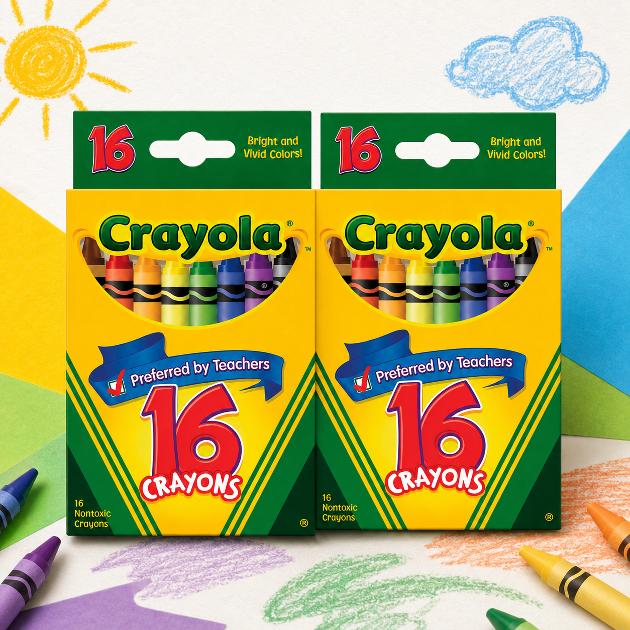 Crayola Classic Color Pack Crayons 16 ea