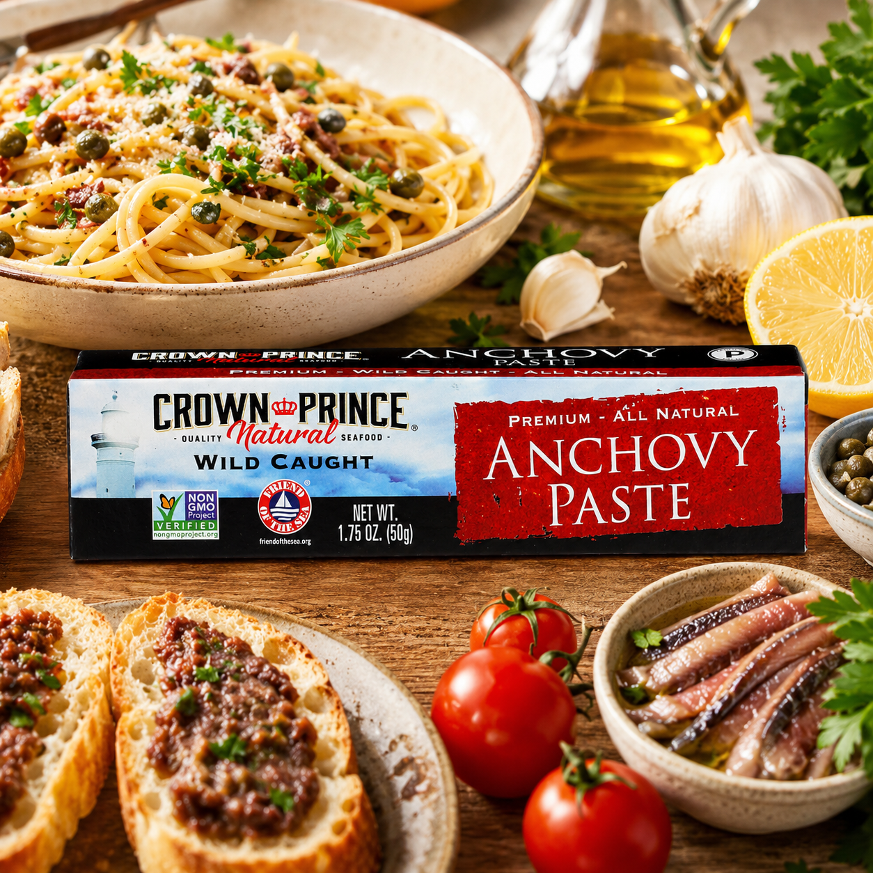 Crown Prince Anchovy Paste 1.75 oz