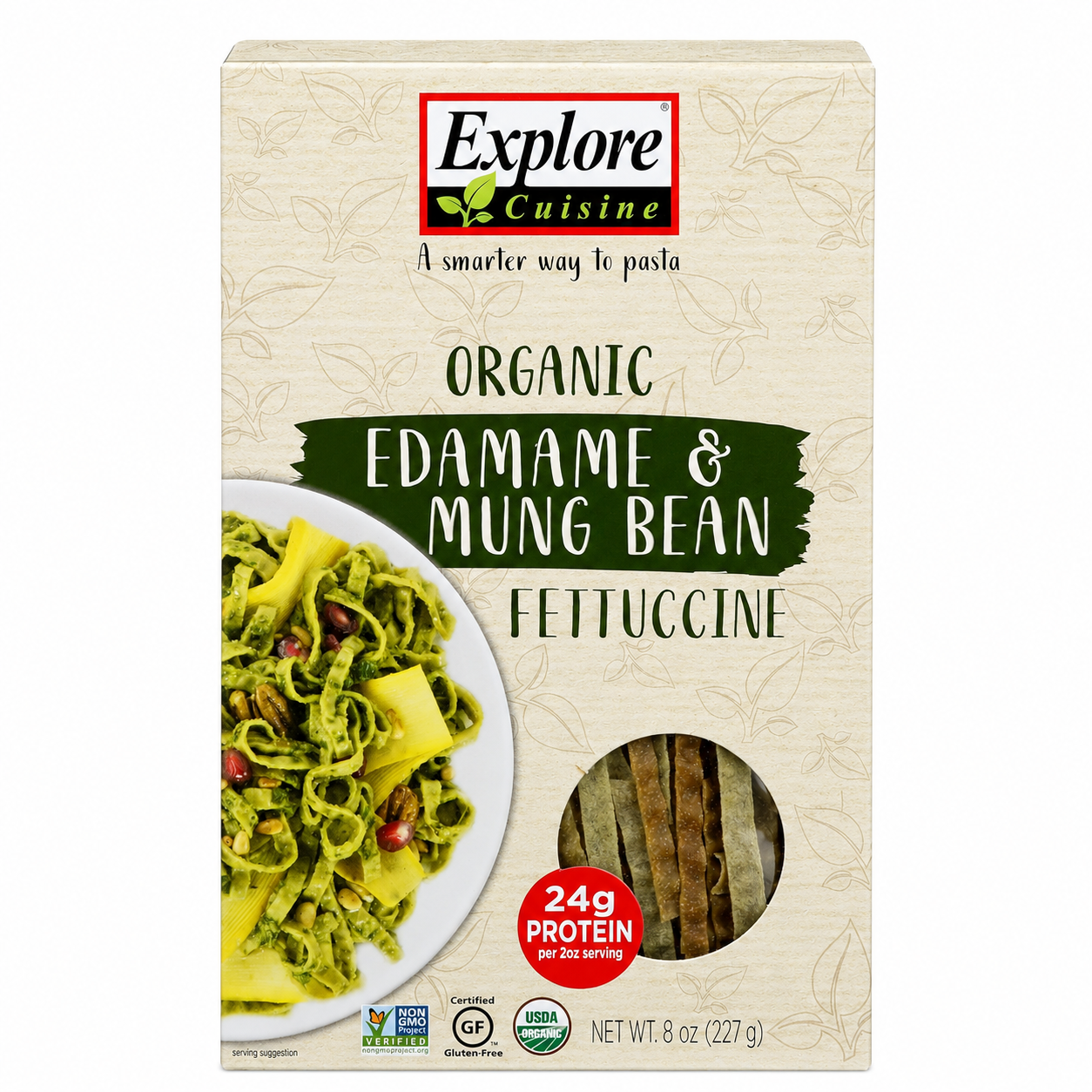 Explore Cuisine Pasta Edmme Mung Bn Fettc 8Oz