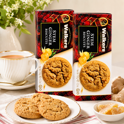 Walkers Stem Ginger Cookies 2 pk 5.3 oz