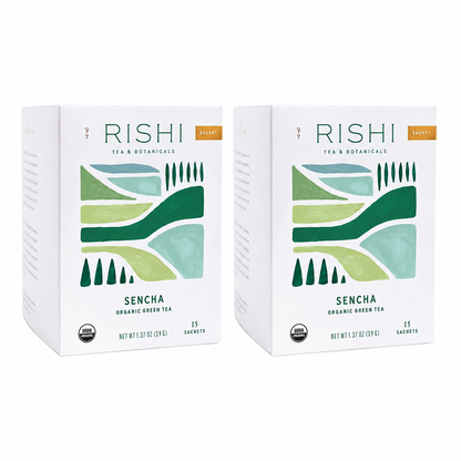 Rishi Tea & Botanicals Sencha Organic Green Tea 15