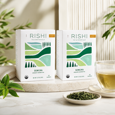 Rishi Tea & Botanicals Sencha Organic Green Tea 15