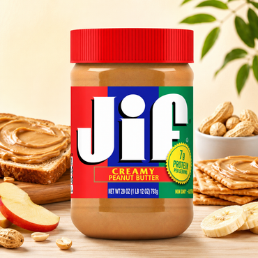 Jif Creamy Peanut Butter 28 Ounces 7% DV of Protein 7g