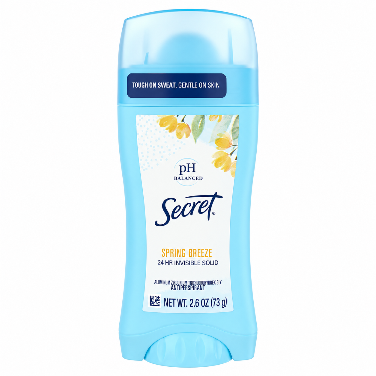 Secret Deodorant Spring Breeze Solid 2.6 Ounce 77ml