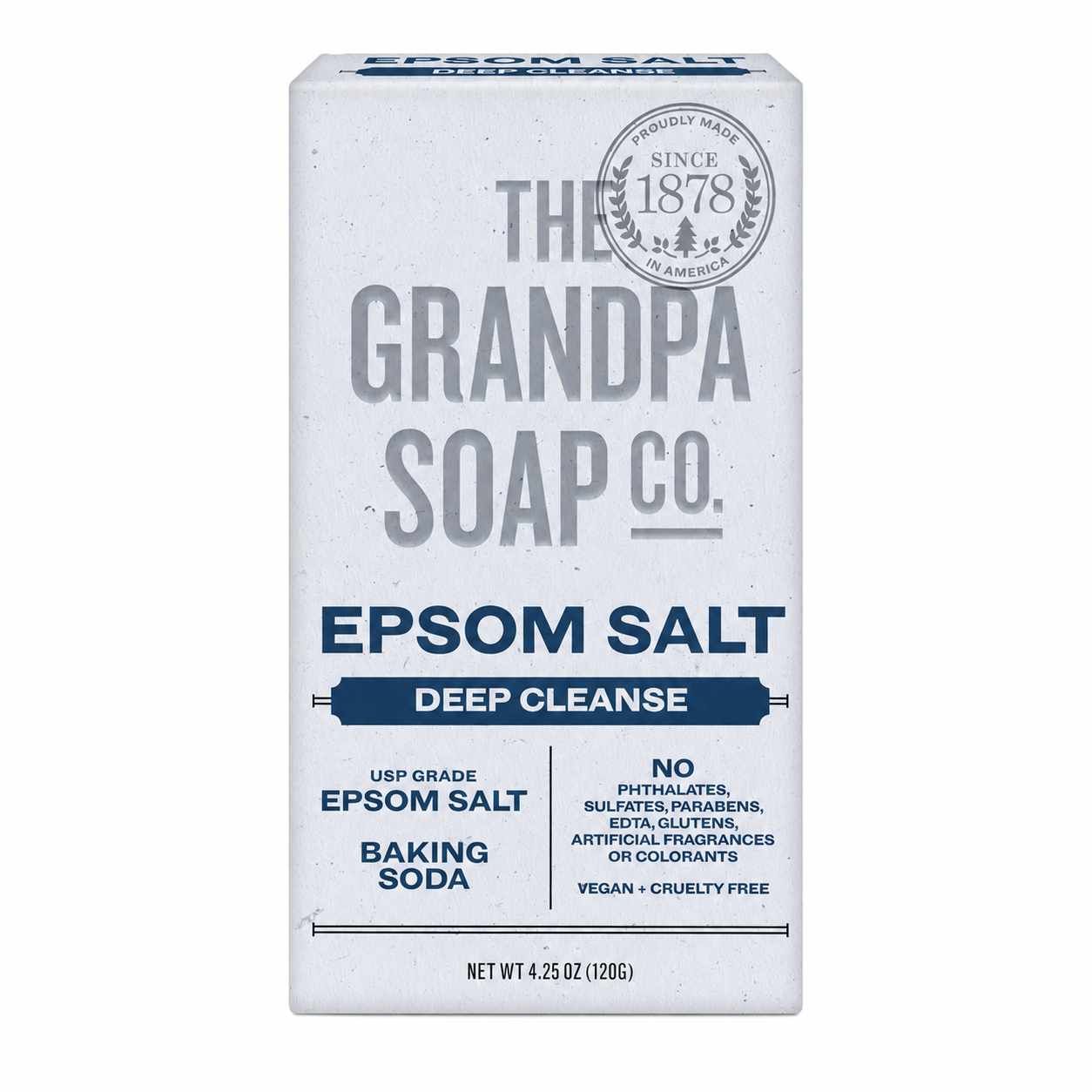 Grandpas Soap Bar Epsom Salt 4.25 oz