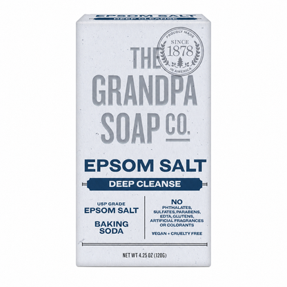 Grandpas Soap Bar Epsom Salt 4.25 oz