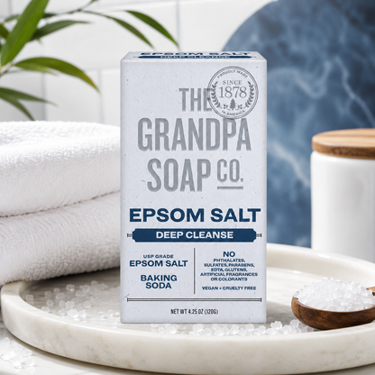 Grandpas Soap Bar Epsom Salt 4.25 oz