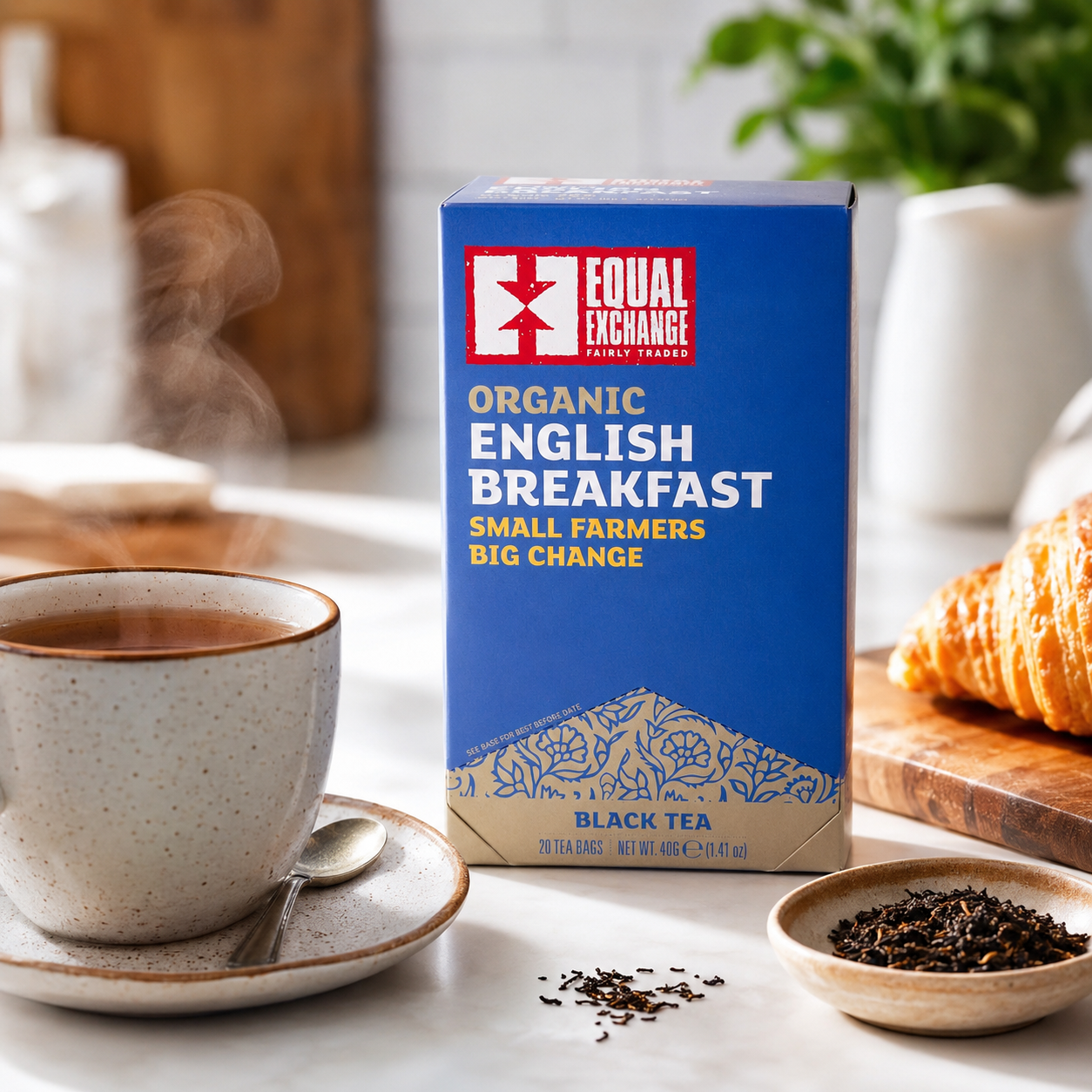 Equal Exchange Organic English Breakfast Tea 20 Count