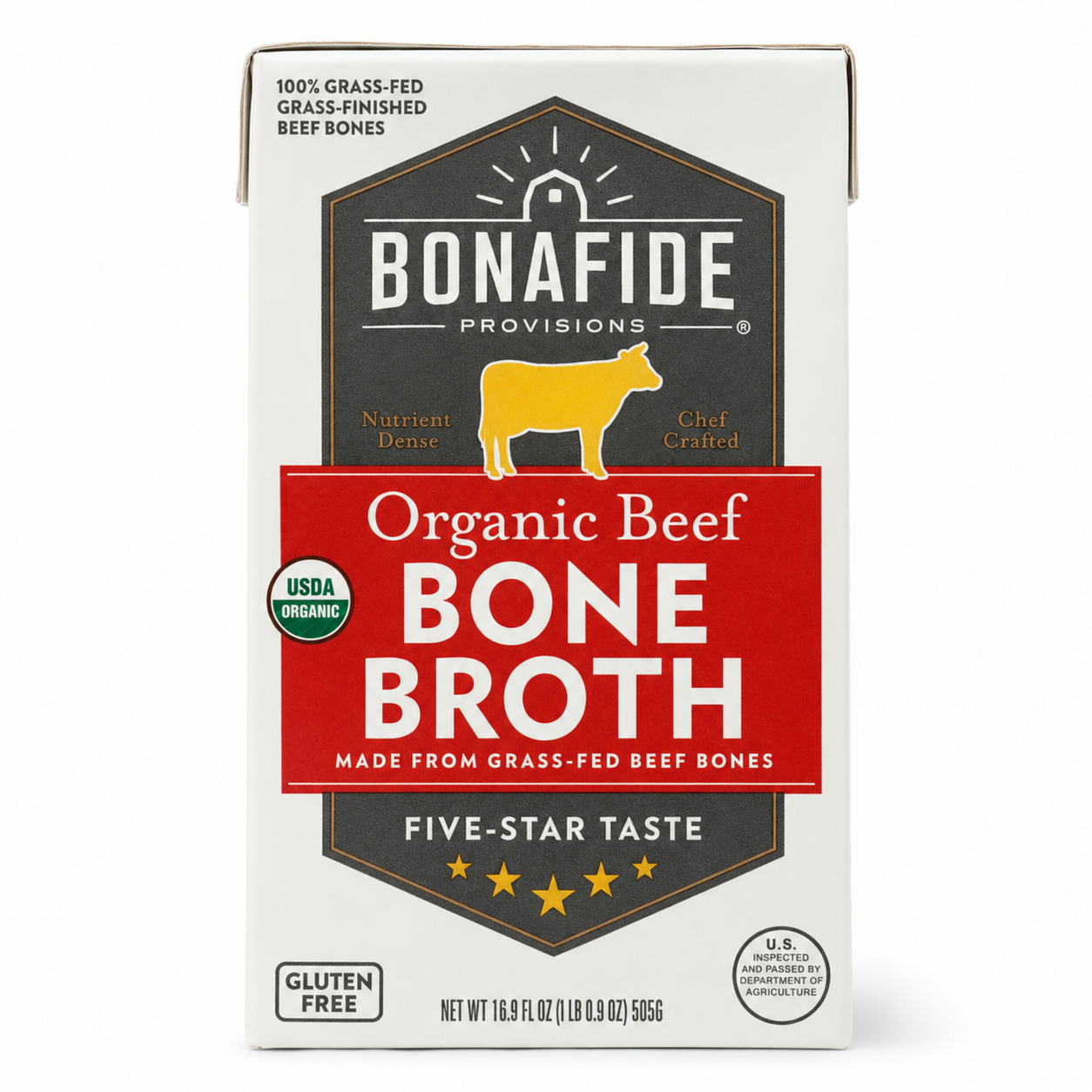 Bonafide Provisions Organic Beef Bone Broth 16.9 OZ