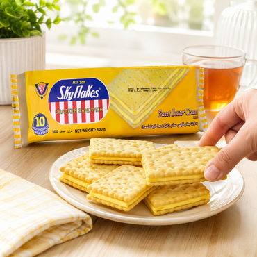 M.Y. San Cracker Sandwich Sweet Mantikilya (Sweet Butter Cream) Flavor, 300g (10.58 oz) (Pack of 10)