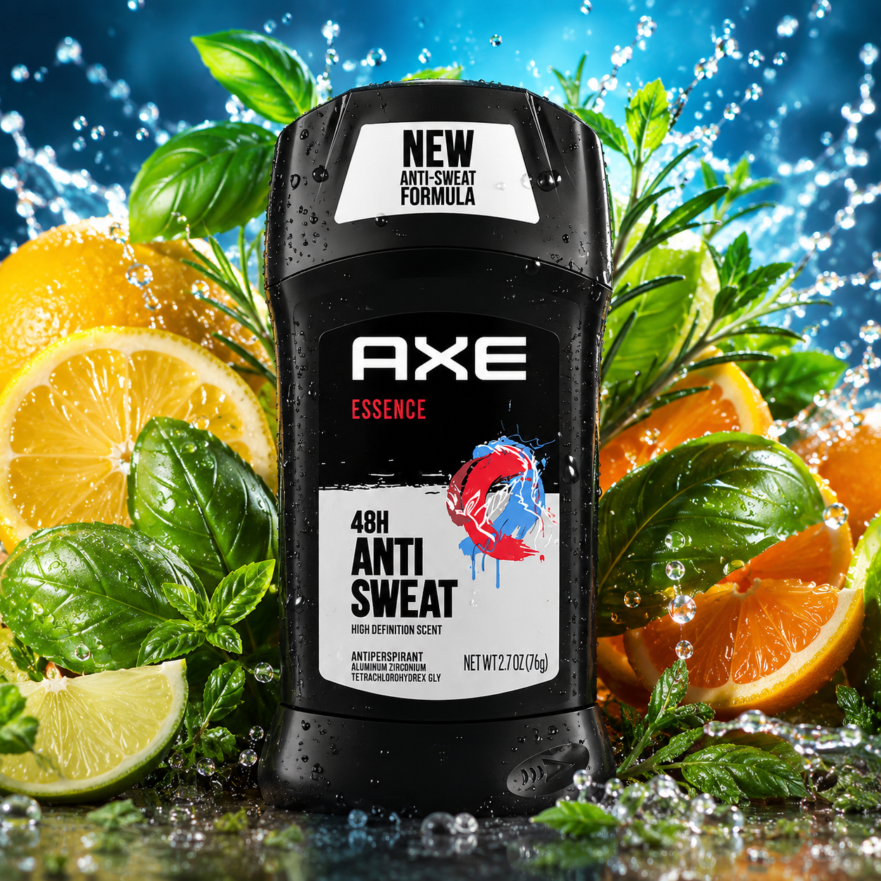 AXE Anti-Perspirant Invisible Solid Essence Scent 2.7 oz