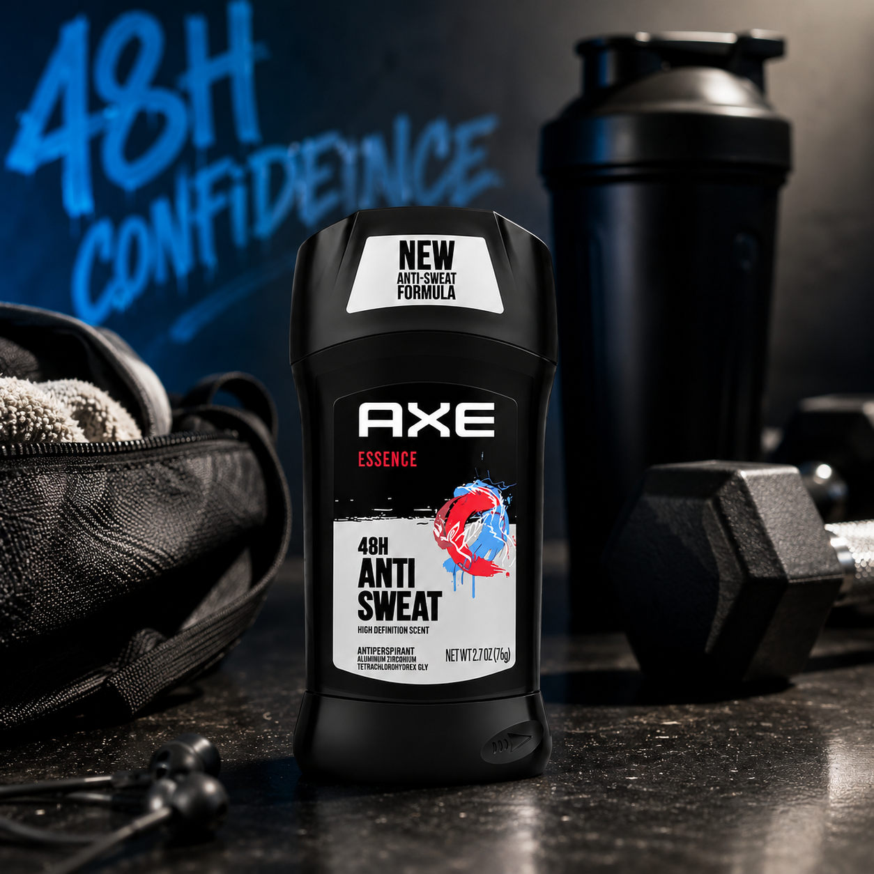 AXE Anti-Perspirant Invisible Solid Essence Scent 2.7 oz