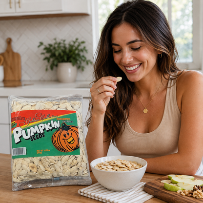 Golden Collection Unsalted Roasted Pumpkin Seeds 10.58 oz