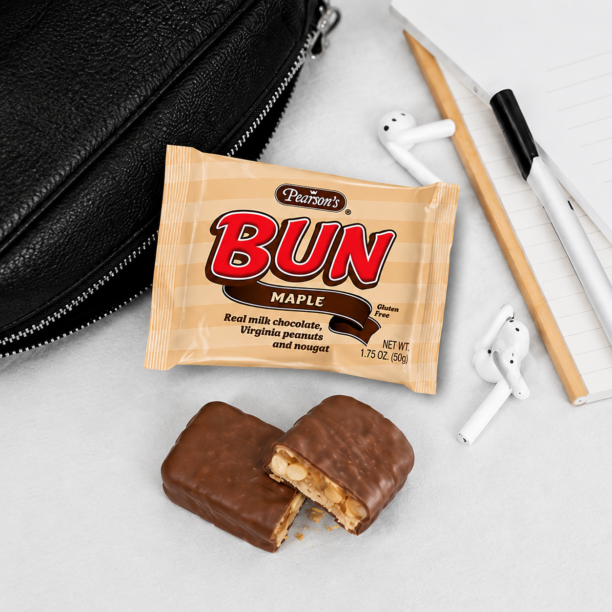 Pearson's Maple Bun Bar 1.75 oz