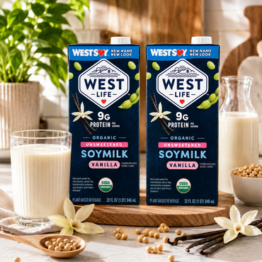 Westsoy Organic Unsweetened Vanilla Soymilk 32 oz
