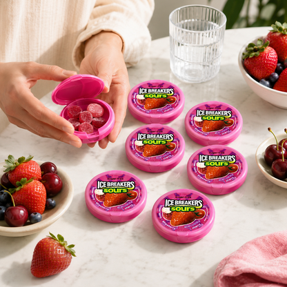 Ice Breakers Sours Berry Mints Sugar Free 1.5 oz