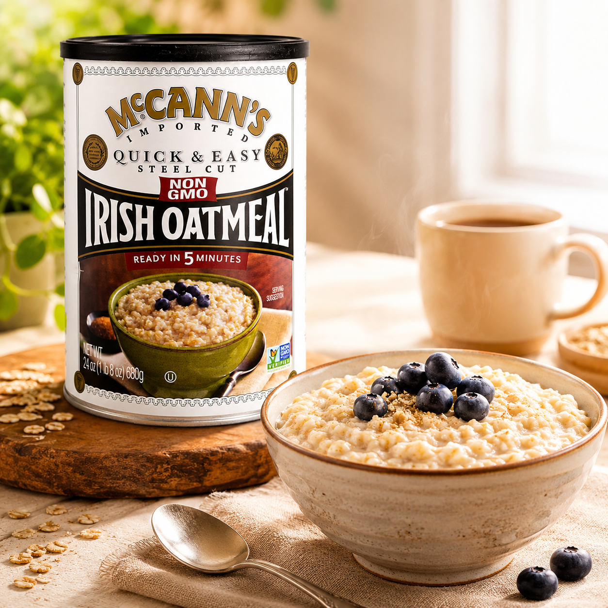 McCann's Irish Oatmeal Steel Cut Oatmeal 24 oz