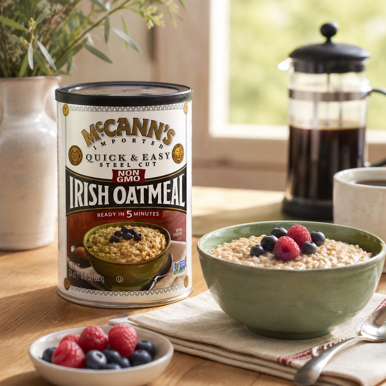 McCann's Irish Oatmeal Steel Cut Oatmeal 24 oz