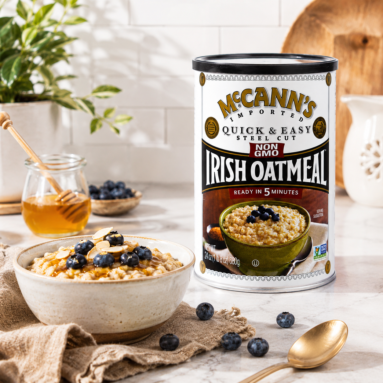 McCann's Irish Oatmeal Steel Cut Oatmeal 24 oz