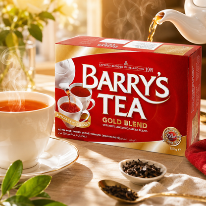 Barrys Tea Gold Blend Irish Tea, 80 CT