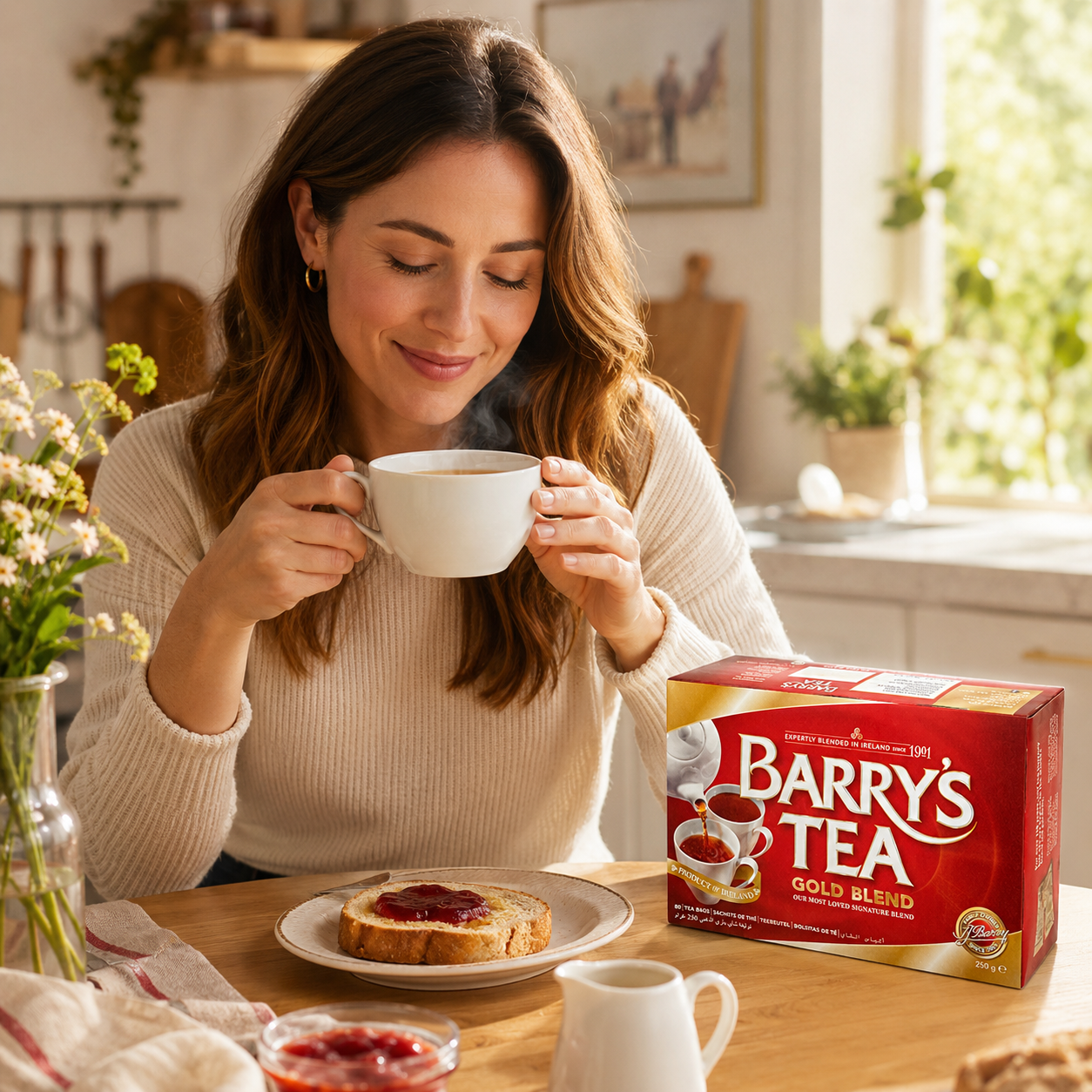 Barrys Tea Gold Blend Irish Tea, 80 CT