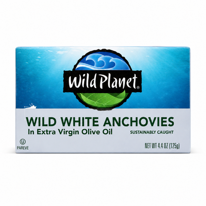 Wild Planet Anchovies Wild In Olive Oil 4.37 oz