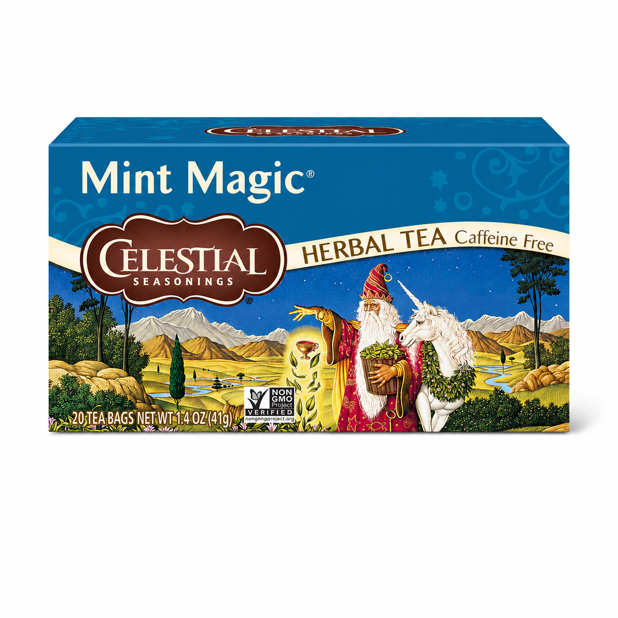 Celestial Seasonings Herbal Tea Mint Magic 20 Count