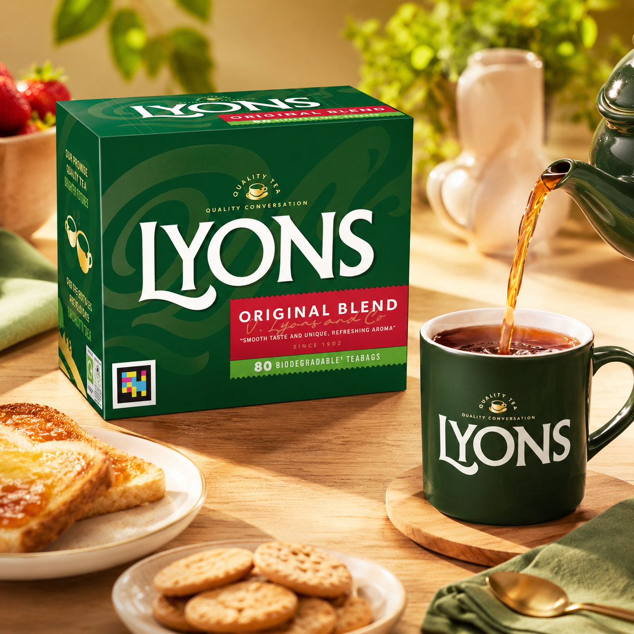 Lyons Original Irish Tea 80 Bags