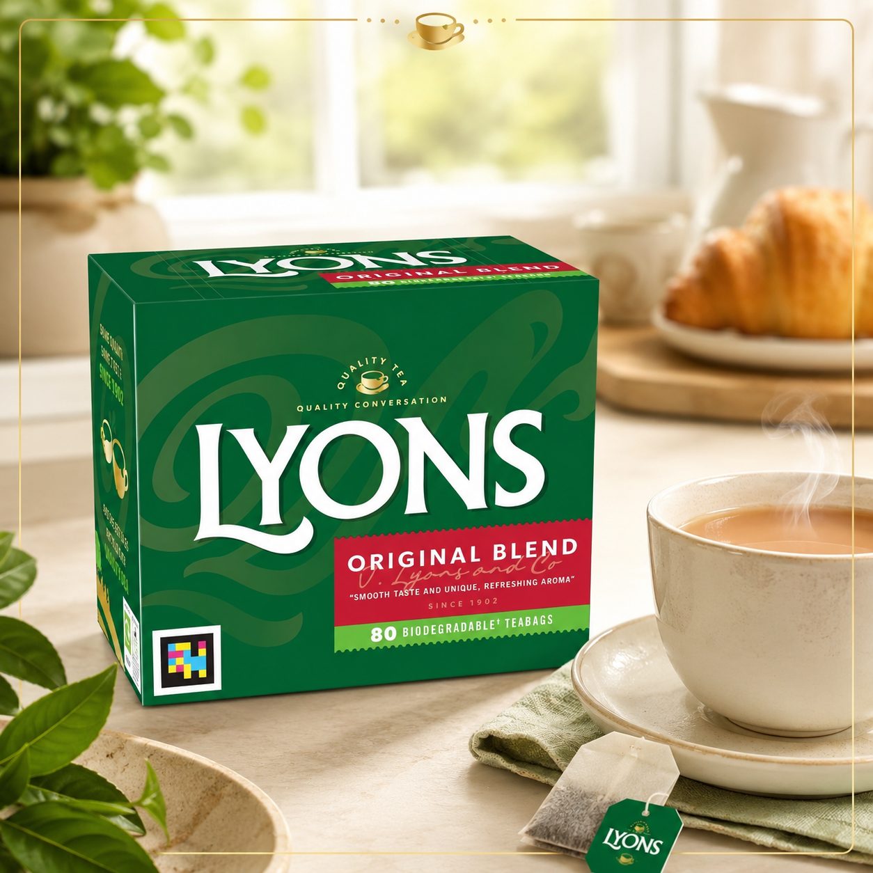 Lyons Original Irish Tea 80 Bags