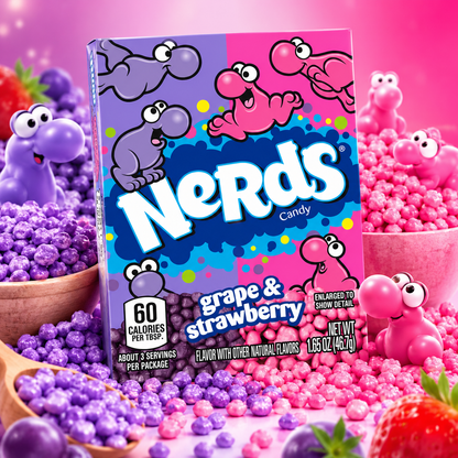 Nerds Grape & Strawberry Candy 1.65 oz