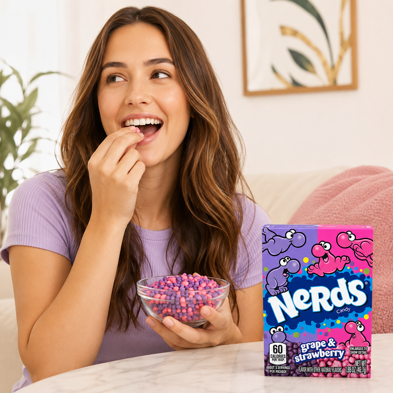 Nerds Grape & Strawberry Candy 1.65 oz