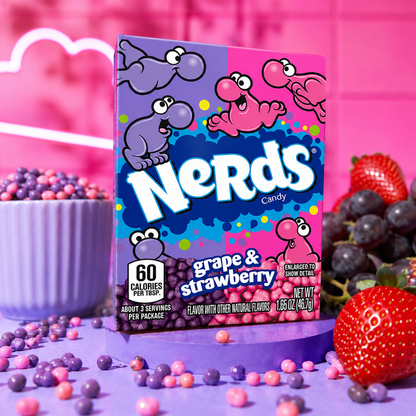 Nerds Grape & Strawberry Candy 1.65 oz