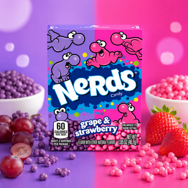 Nerds Grape & Strawberry Candy 1.65 oz