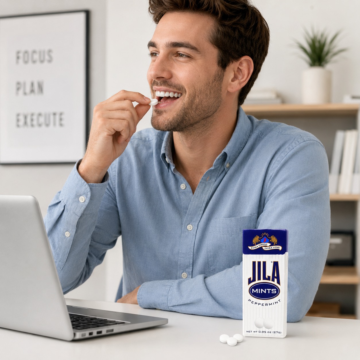 Jila Mints Peppermint 0.95 oz Packages