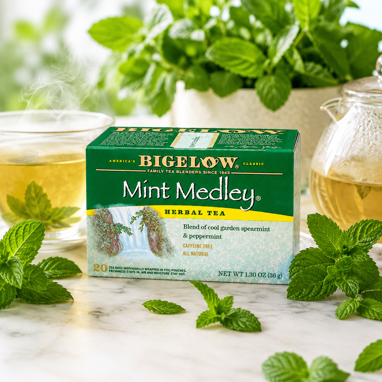 Bigelow Mint Medley Tea Bags - 20 ct - (Pack of 3)