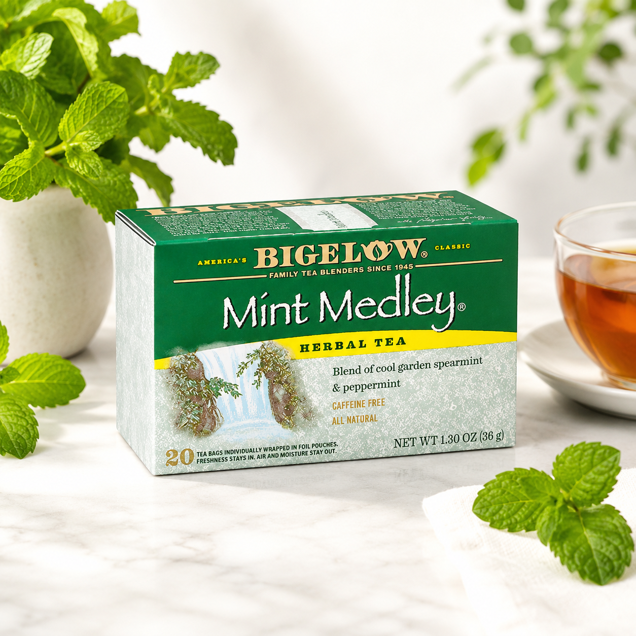 Bigelow Mint Medley Tea Bags - 20 ct - (Pack of 3)