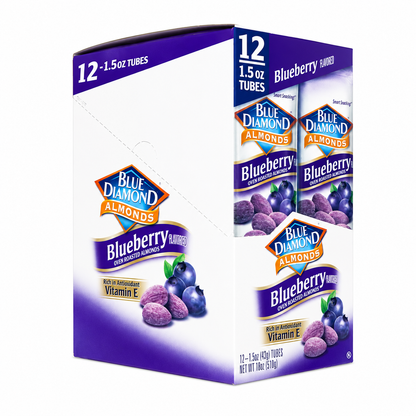 Blue Diamond Almonds Blueberry Flavored 1.5 oz